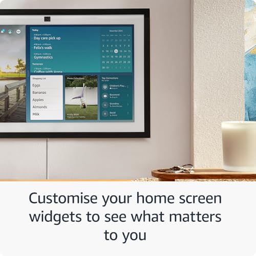 Amazon Echo Show 15 | 15.6" Smart Display, Alexa, Fire TV, Voice Remote
