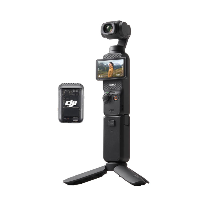 DJI Osmo Pocket 3 Creator Combo, 4K/120fps Camera, 3-Axis Stabilization