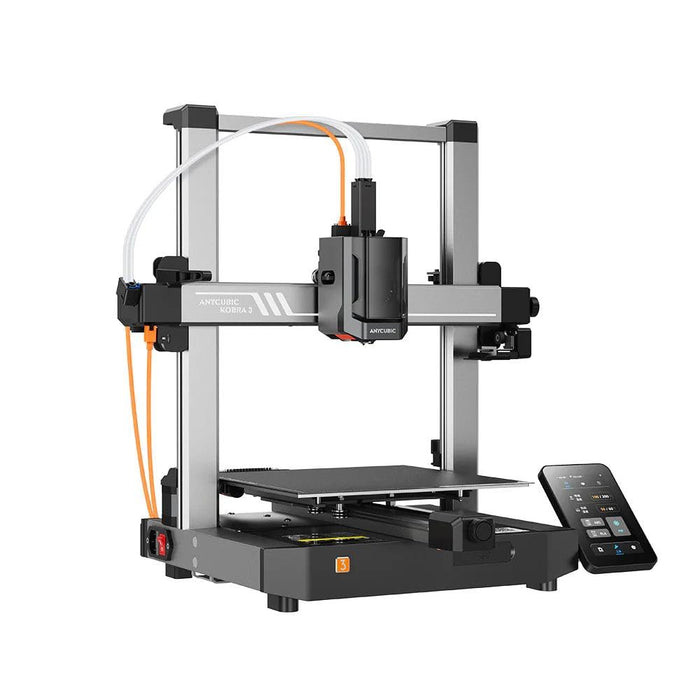 Anycubic Kobra 3 Combo 3D Printer, Multicolor, 600mm/s, Auto-Leveling