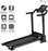 XEO HOME Foldable Treadmill, Space-Saving, LCD, for Home Office Gym