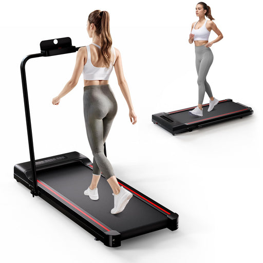 Sperax Walking Pad Treadmill, Foldable, Under Desk, LED Display, Remote