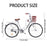 TRIOBLADE Ladies Bike with Basket Hybrid Bike for Women 26 Inch Wheel Lightweight Commuter City bike Retro Bicycle 16" Frame