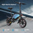 DYU Electric Bike, 14 inch Portable E-bike with 36V 10AH Lithium Battery, Folding Electric Bicycle with Pedal Assist, Height Adjustable, Lightweight 17KG, Compact Portable, Unisex Adult