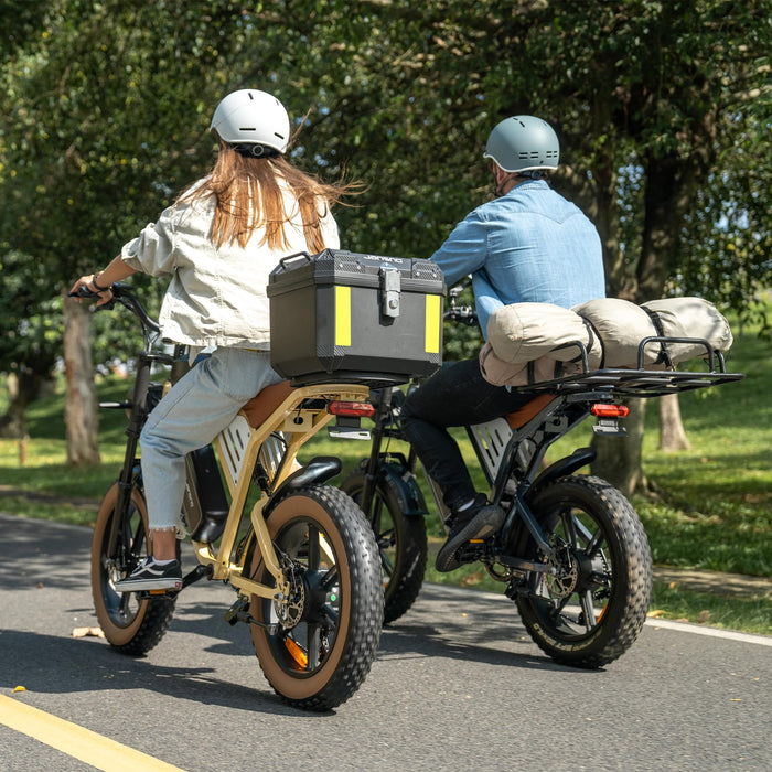 JANSNO X70 Adult E-Bike with 65 Nm Motor, 120 miles of range,48V/34Ah Newly Upgraded Dual Battery, 20’ x 4.0 All Terrain Wide Tyre E-Bike with Unlockable Multiple Performance Modes,CE certification