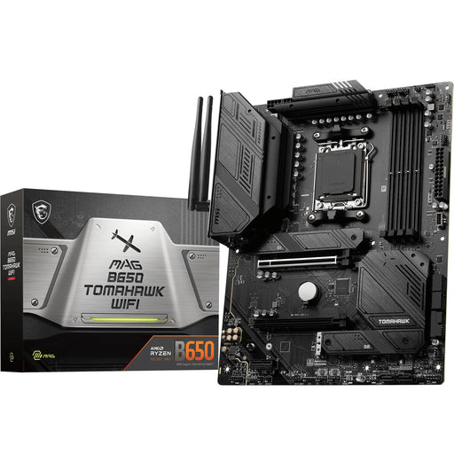 MSI MAG B650 TOMAHAWK WIFI Motherboard, AMD Ryzen 9000 Series, DDR5